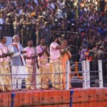 Prime Minister Narendra Modi Attends Ganga Aarti at Dashashwamedh Ghat for the Fifth Time