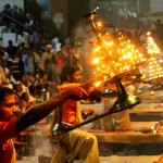 Holi Celebrations in Varanasi: A Colorful Affair Amidst Flip-Flop Showers