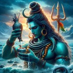 Unveiling the Mythical Tapestry: The Enigmatic History Behind Lord Shiva's Blue Throat