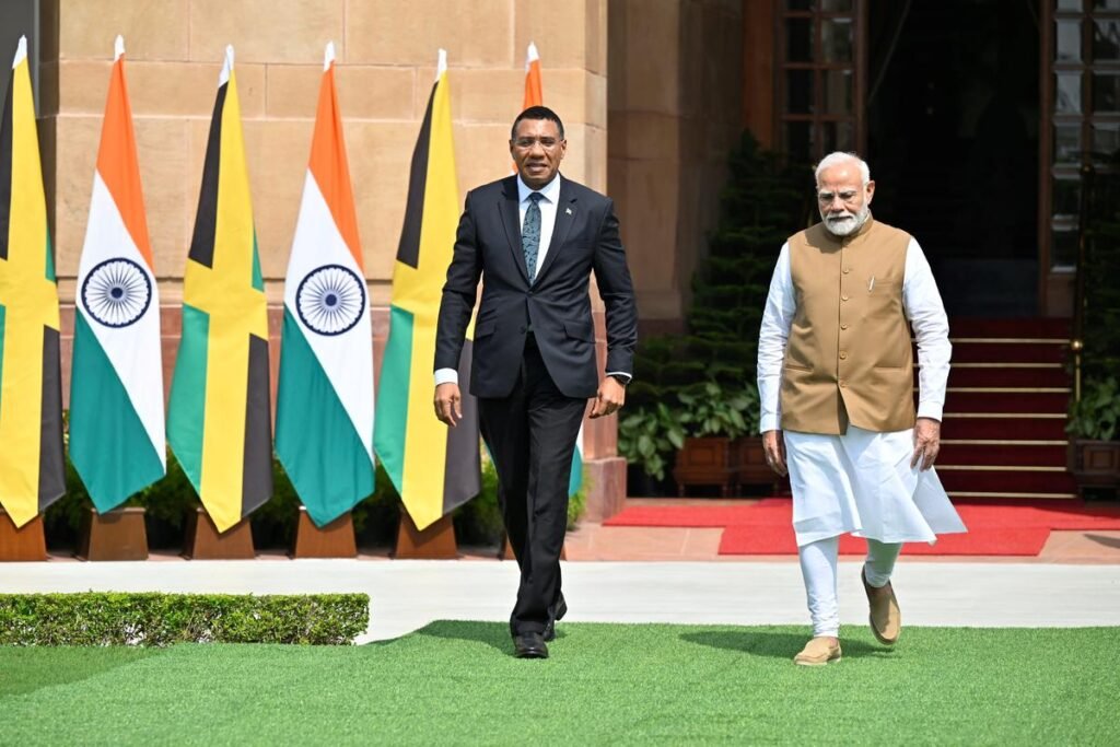 Jamaica PM’s India Tour