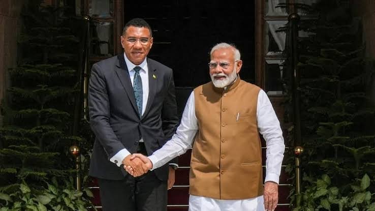 Jamaican PM Andrew Holness