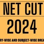 UGC NET CUT OFF 2024