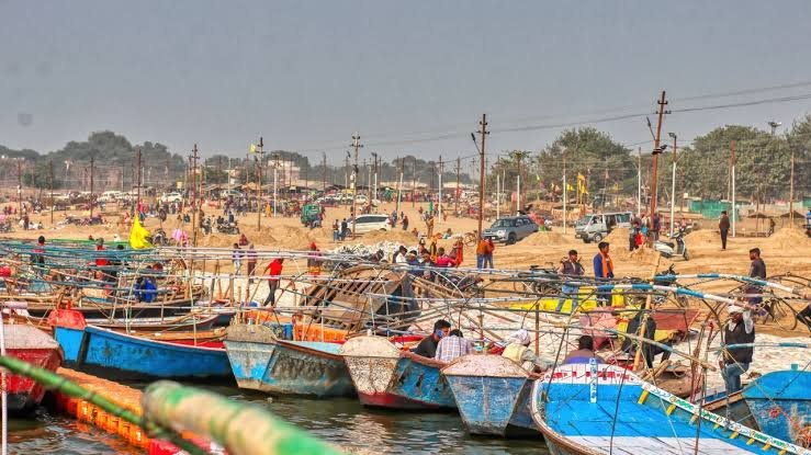 Ganga Riverfront in Prayagraj