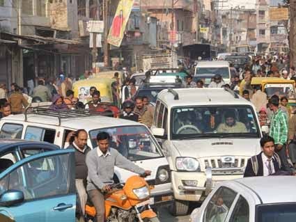 varanasi traffic